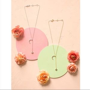 Lili Claspe Rope the Moon Lariat in Silver